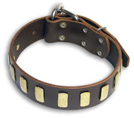 Handmade Leather Dog Collar For Large and Medium Breeds-Dog Supplies