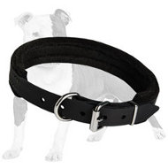 Thin leather clearance collar