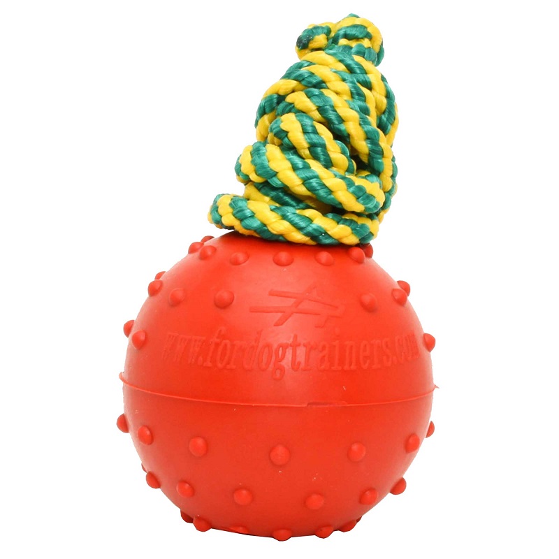 Rubber Squeaky Ball Dog Toy - 2 1/3 inch (6 cm)