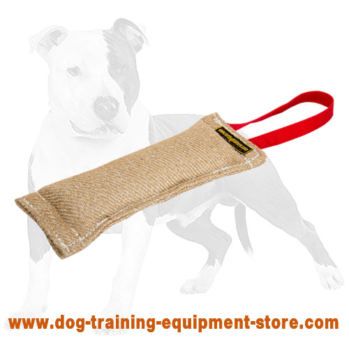 Strong Dog Bite Tug Jute Pet Chew Bite Toys Dogs Training 2