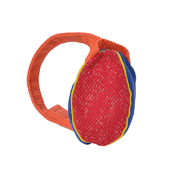 Colorful Design Extra Small French Linen Bite Tug for Training and Playing