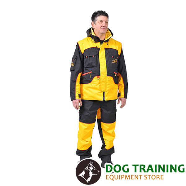 Professional Training Suit of Wind Resistant Membrane Material